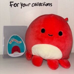 Kellytoy- Squishmallow Veronica the Octopus 5" UltraSoft Mini Stuffed Toy Plush
